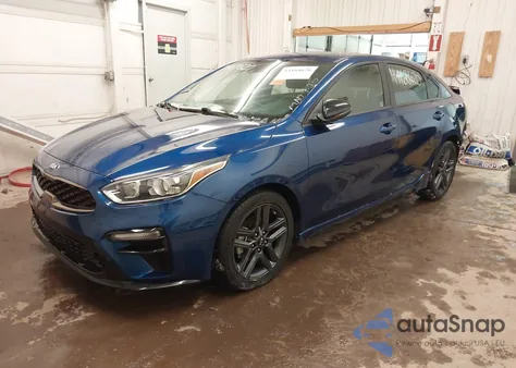 2021 Kia Forte Gt-Line from USA, damaged, VIN 3KPF34AD2ME409298